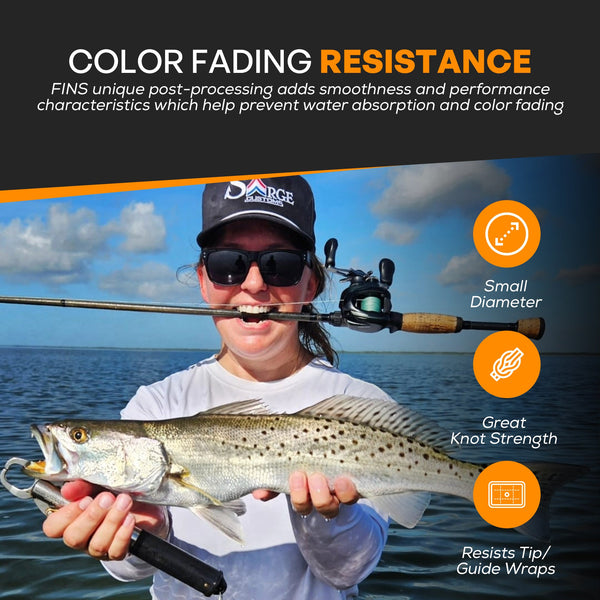 FINS Windtamer Fishing Braid (4-12 lb.)
