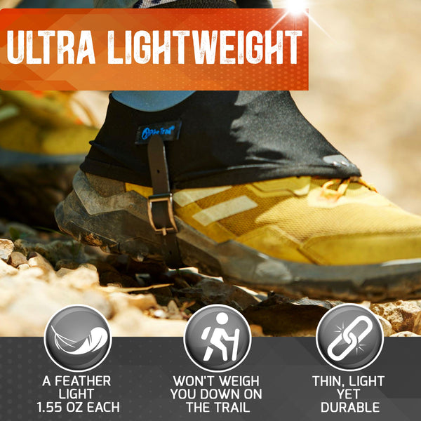 Pike Trail Low Cut Running Thru-Hiker Gaiters