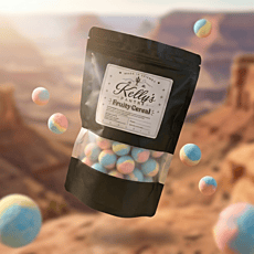 Fruity Cereal Freeze-Dried Cereal Taffy Bites