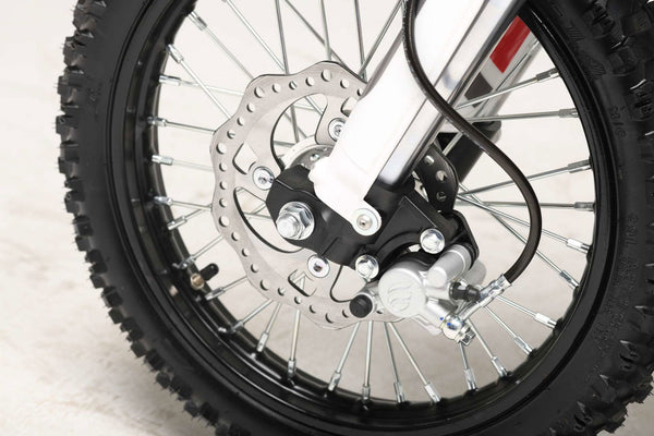 TrailMaster MK110ES Pro Series Dirt Bike, BOSCH EFI, 4-Speed Automatic, Electric Start, Dual Disc Brakes, (14/12) Wheels