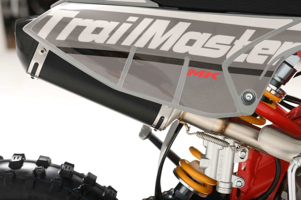 TrailMaster MK110ES Pro Series Dirt Bike, BOSCH EFI, 4-Speed Automatic, Electric Start, Dual Disc Brakes, (14/12) Wheels