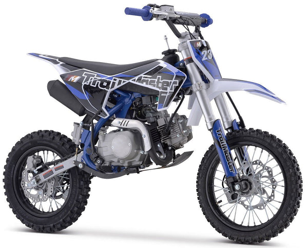 TrailMaster TM23 125cc Dirt Bike, 4-Speed Auto, Electric Start (14/12), Ages 12 and up