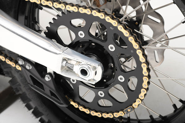 TrailMaster LX300-Pro Dirt Bike, NC300 EFI Racing Engine, Liquid-Cooled, 6-Speed Manual, Dual Disc Brakes, Electric Start with Kick backup, Billet Wheels (21/18)