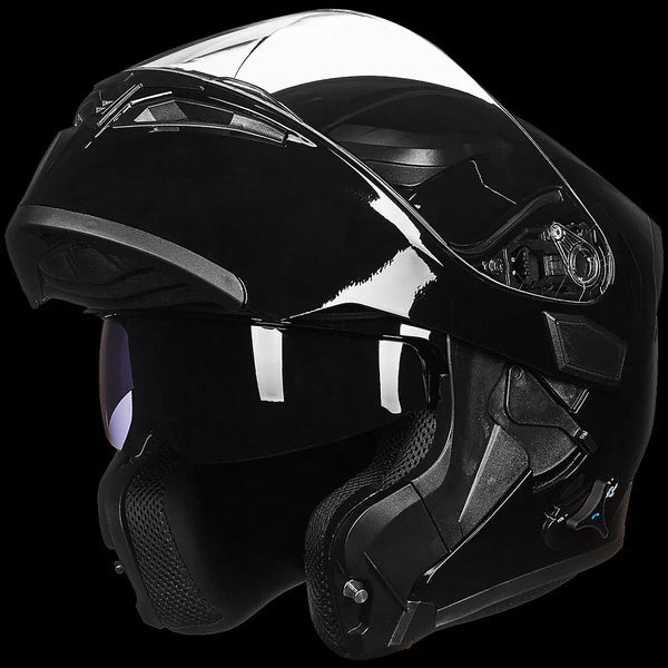 ILM Modular Flip up Full Face Bluetooth Motorcycle Helmet Model 902BT
