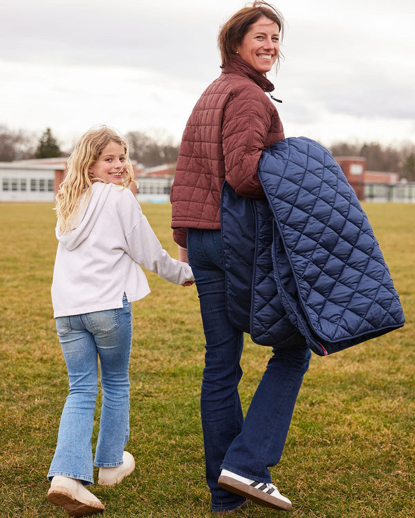 Waterproof Puffer Blanket with Pockets | Pretty Rugged