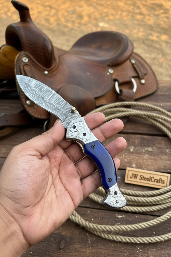 Silverline Ridge Curved Folder Knife 8