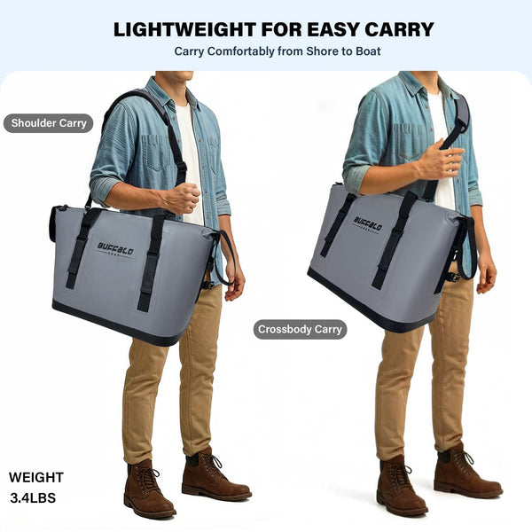 37QT Seamless Insulated Fish Cooler Bag