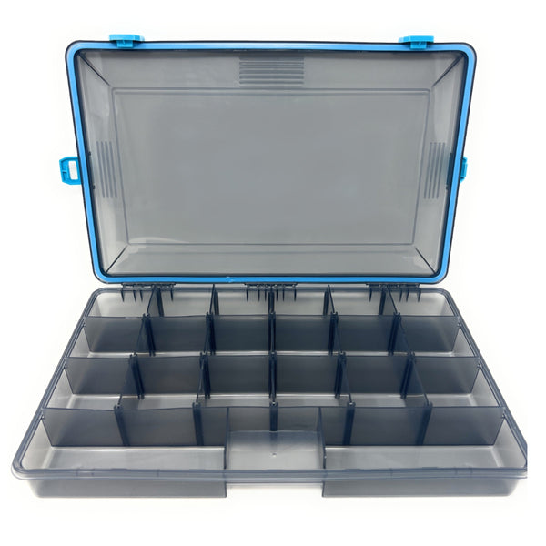 Reaction Tackle Standard Tackle Tray- Sturdy and Water Resistant with 4 Reliable Clips
