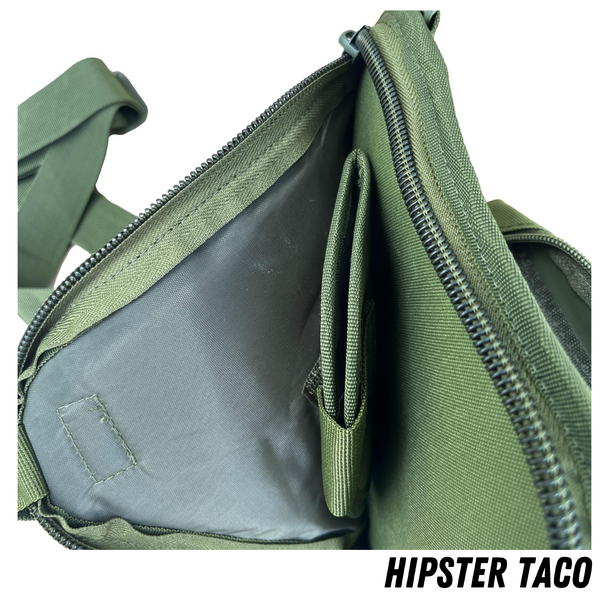 Whiskey City Hipster Side Quiver - OD Green