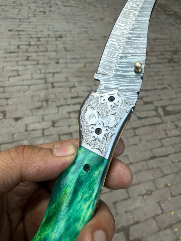 Jadeline Damascus Folder 7