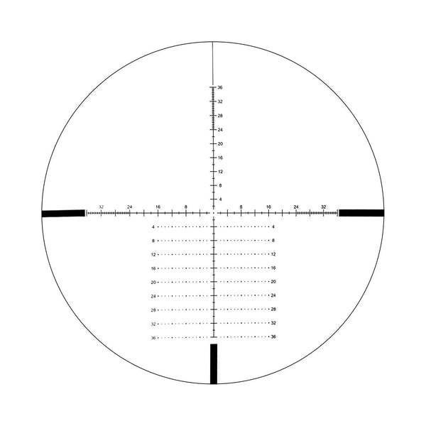 T-Eagle ST 6-24X50 FFP Waterproof Shockproof Scope 30mm Tube w/ Illumination