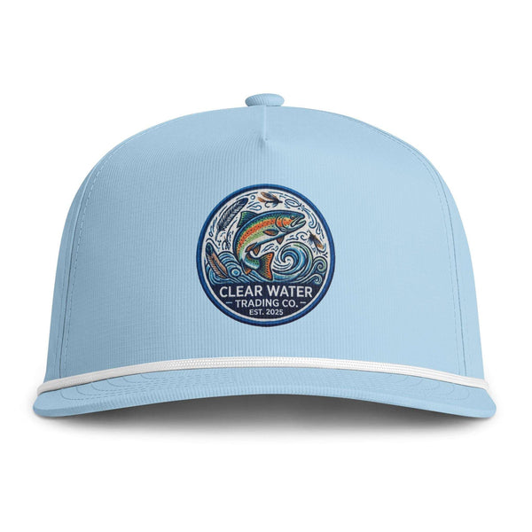 No. 04 - The Clear Water Circle - Est. 2025 - Rope Brim Trucker