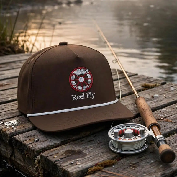 No. 16 - The Reel Fly - Yocona First Light - Rope Brim Trucker