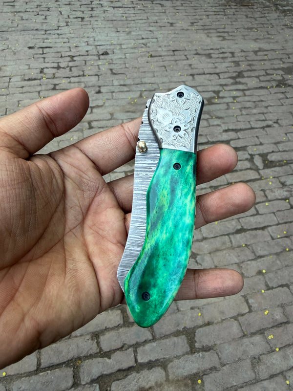 Jadeline Damascus Folder 7
