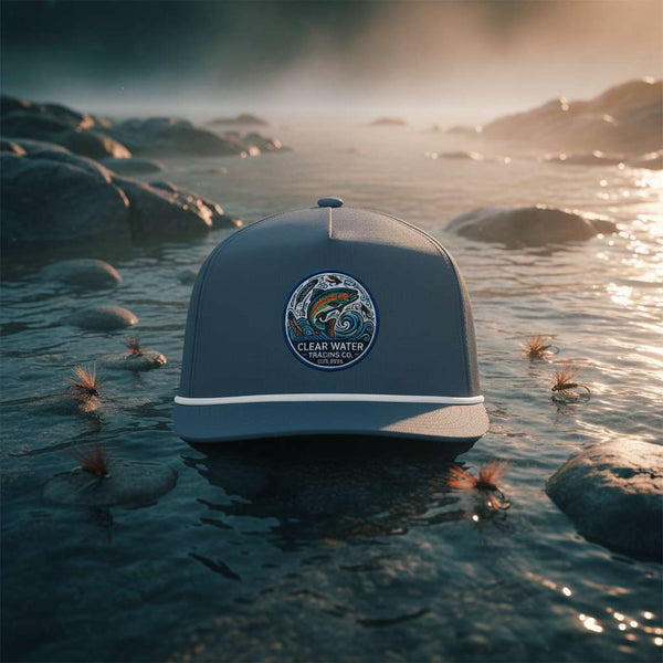 No. 04 - The Clear Water Circle - Est. 2025 - Rope Brim Trucker