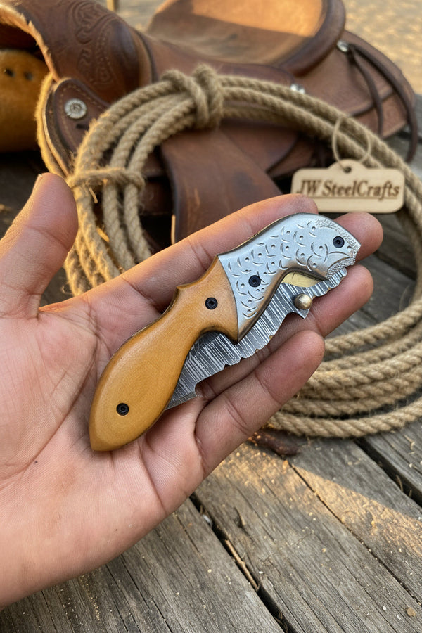 Honeywood Hawkbill Folder Knife 8