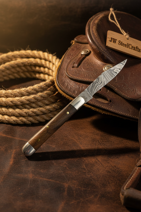 Rosewood Folding Knife 7.5