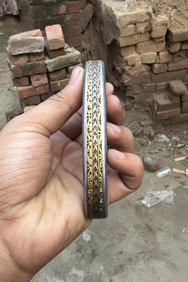 Obsidian Mosaic Folder Knife 8