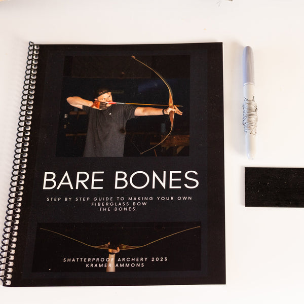 The Bare BONES - Fiberglass Bow Kit - 4 Week lead time