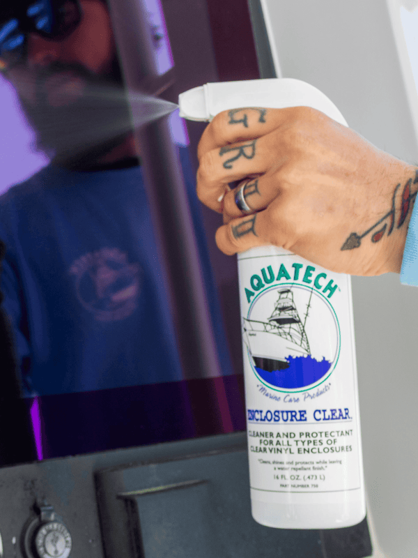 Enclosure Clear Cleaner & Protectant for Marine Vinyl