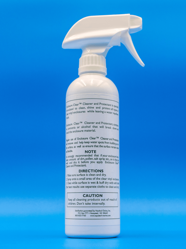 Enclosure Clear Cleaner & Protectant for Marine Vinyl