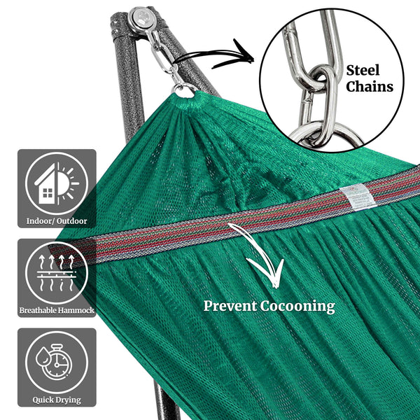 Universal Hammock with Medium Size Stands