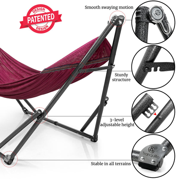 Universal Hammock with Medium Size Stands