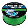 Reaction Tackle Braided Fishing Line - Hi-Vis Green