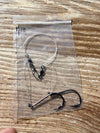 High-Low rig- 2x j” octopus 4/0 Hook