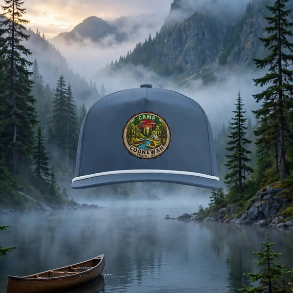 Camp Coonewah Sunwashed Rope Trucker Hat | Clear Water Trading Co.