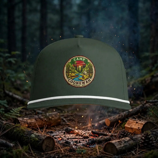 Camp Coonewah Sunwashed Rope Trucker Hat | Clear Water Trading Co.