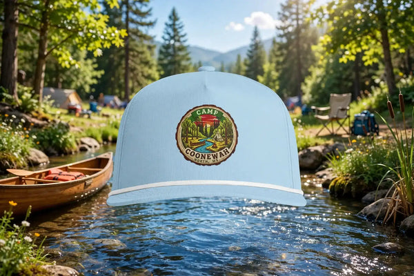 Camp Coonewah Sunwashed Rope Trucker Hat | Clear Water Trading Co.