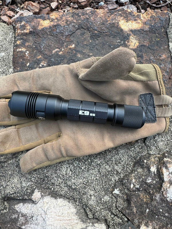 E9 GEN5 Long Throw- 3,000 Lumen 388 Meter Tactical EDC Flashlight