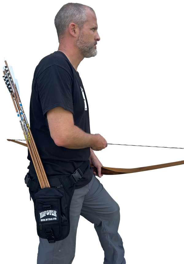 Whiskey City Hipster Side Quiver - Black