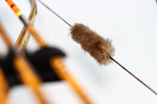 Beaver Fur Bow String Silencers