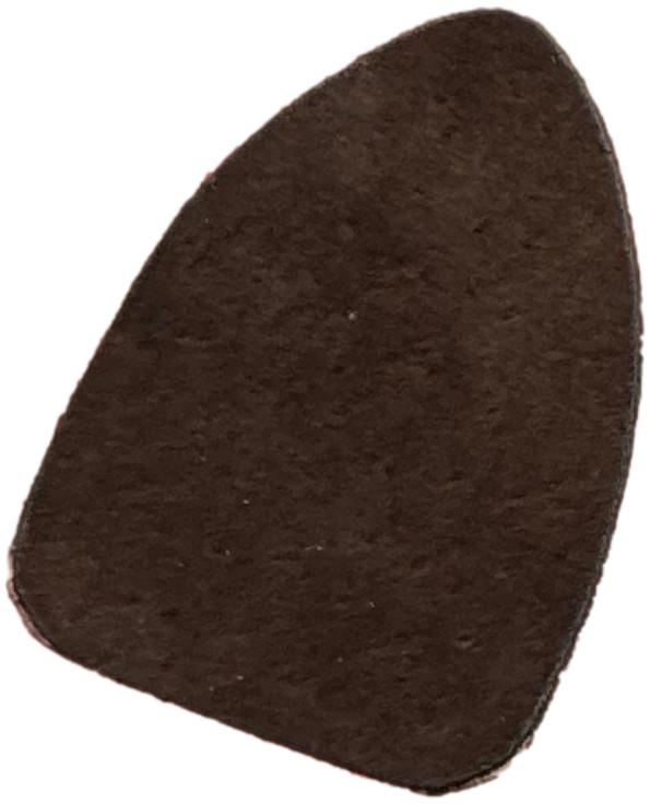 King Traditional Leather Rest and Plate
