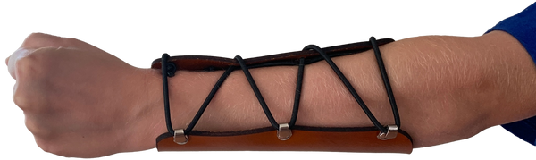 Classic Youth Arm Guard - Saddle Tan