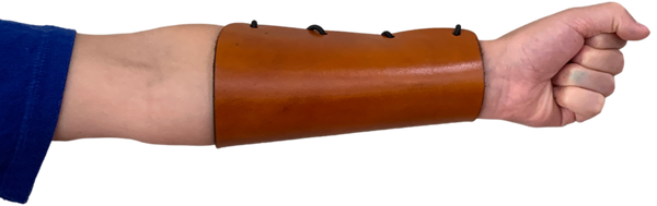 Classic Youth Arm Guard - Saddle Tan