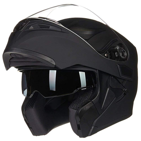 ILM Motorcycle Modular Full Face Helmet Model 902LED