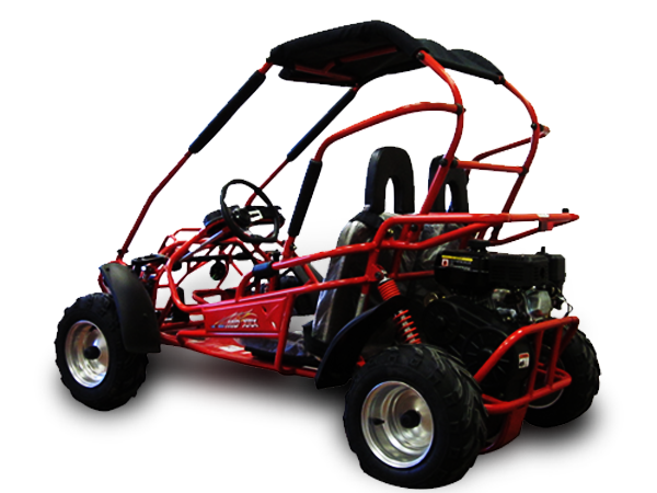 TrailMaster MID-Size XRX-R Go Kart, 196cc 6.5hp Torque Converter, Electric Start with Reverse, Kids Ages 7-12