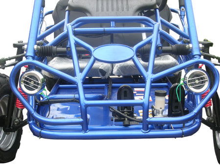 TrailMaster MID-Size XRX-R Go Kart, 196cc 6.5hp Torque Converter, Electric Start with Reverse, Kids Ages 7-12
