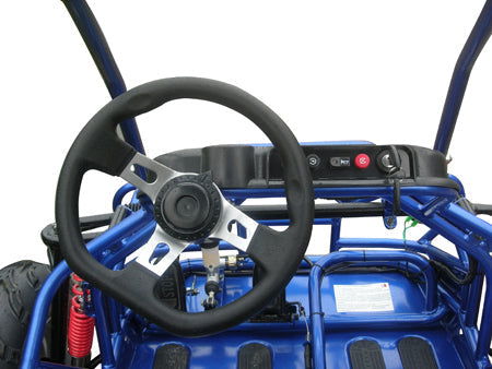 TrailMaster MID-Size XRX-R Go Kart, 196cc 6.5hp Torque Converter, Electric Start with Reverse, Kids Ages 7-12
