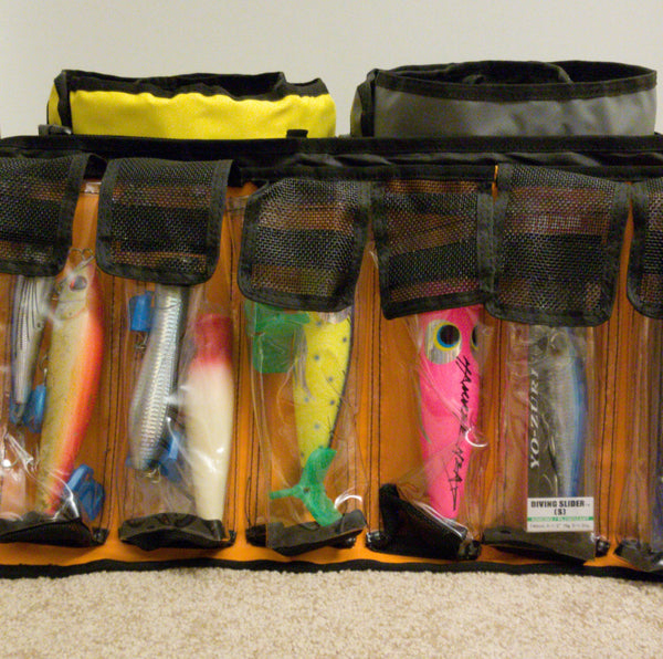 New! Popper Roll Bag - storage for Tuna and Bass Poppers