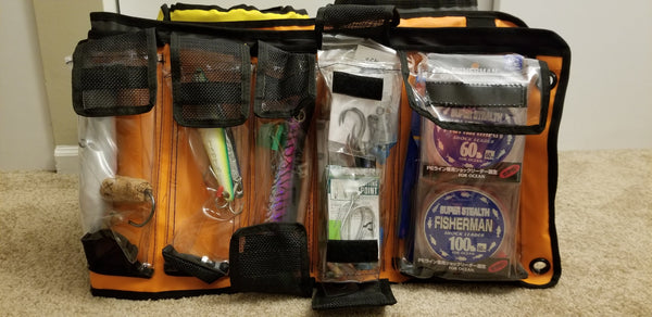 New! Popper Roll Bag - storage for Tuna and Bass Poppers