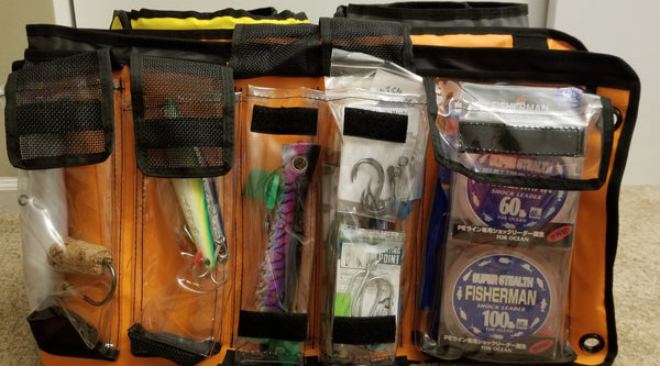 New! Popper Roll Bag - storage for Tuna and Bass Poppers