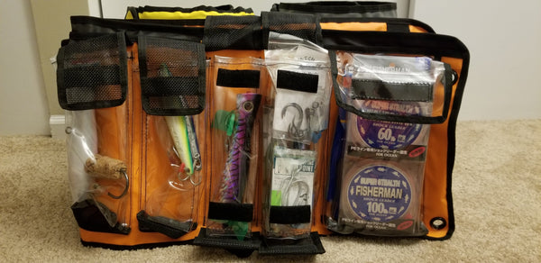 New! Popper Roll Bag - storage for Tuna and Bass Poppers