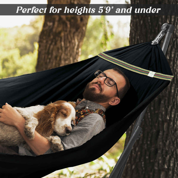 Uniki Canvas Hammock with Stand