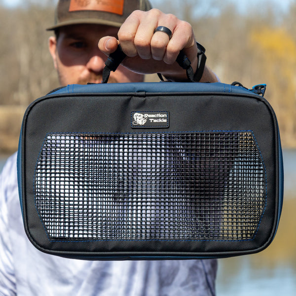 Reaction Tackle Breathable Mesh Bait Binder and Tackle Storage