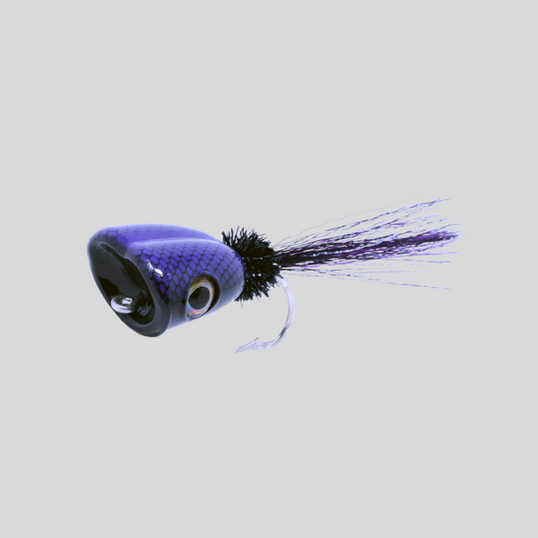 Double Barrel Baitfish Popper Fly Assortment