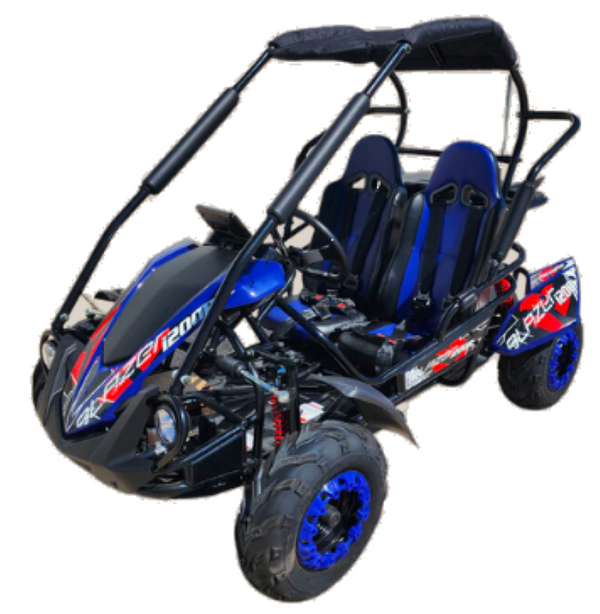 TrailMaster Blazer i200R Electric Go Kart, 48v Lithium Battery, Mid-Sized, Kids Ages 7-12